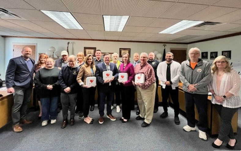 Monongahela’s Stayin’ Alive AED Project